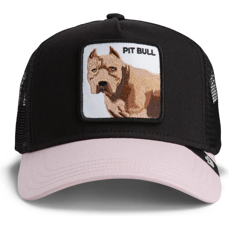 svart-trucker-keps-whisper-the-pitbull-the-farm-fran-goorin-bros