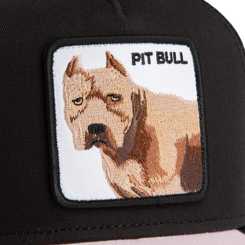 gorra-trucker-negra-whisper-the-pitbull-the-farm-de-goorin-bros