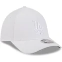 casquette-courbee-blanche-ajustee-39thirty-m-crown-a-frame-los-angeles-dodgers-mlb-new-era