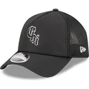 schwarze-trucker-kappe-9forty-apex-bp-chi-der-chicago-white-sox-mlb-von-new-era