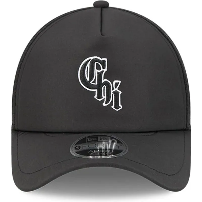 svart-trucker-keps-9forty-apex-bp-chi-fran-chicago-white-sox-mlb-av-new-era
