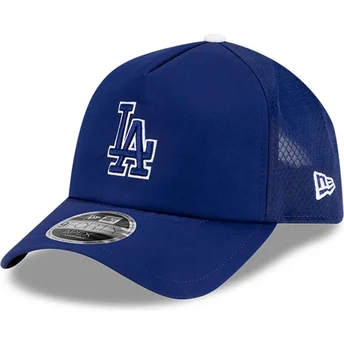 Czapka trucker niebieska 9FORTY APEX Batting Practice Los Angeles Dodgers MLB New Era