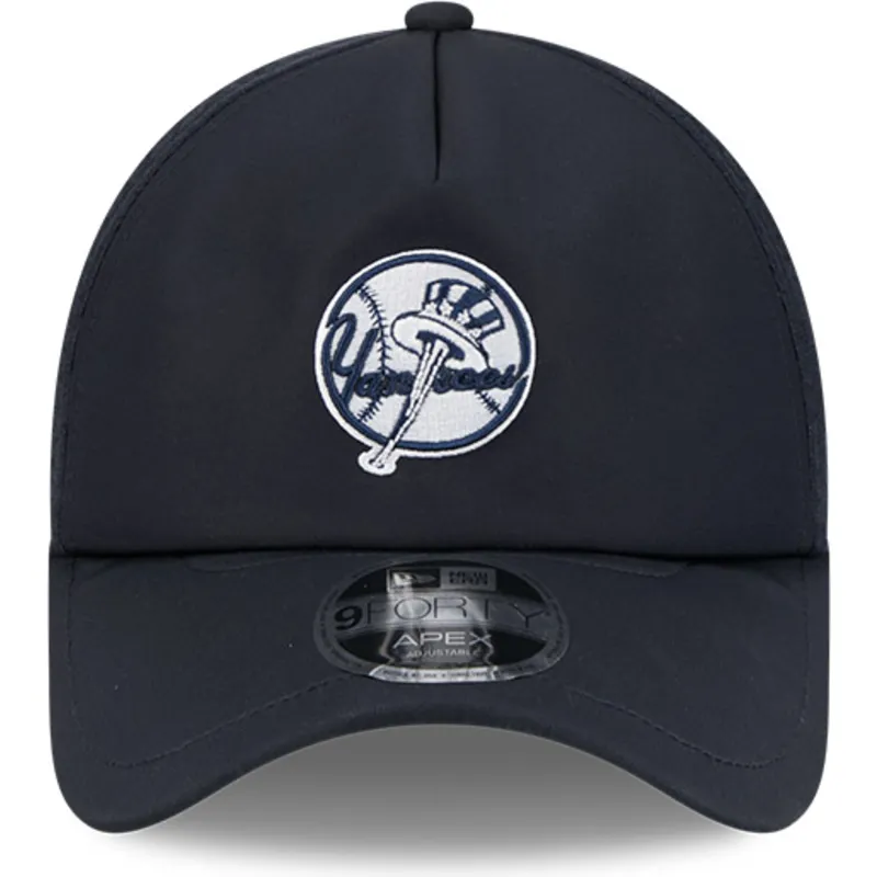 casquette-trucker-bleue-marine-9forty-apex-batting-practice-alt-logo-new-york-yankees-mlb-new-era