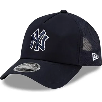 Czapka trucker granatowa z granatowym logo 9FORTY APEX Batting Practice New York Yankees MLB New Era