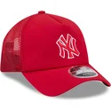 new-era-red-logo-9forty-apex-batting-practice-new-york-yankees-mlb-red-trucker-hat