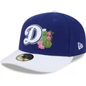 blaue-und-weisse-gebogene-kappe-59fifty-spring-training-der-los-angeles-dodgers-mlb-von-new-era