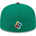 casquette-plate-verte-ajustee-59fifty-mexico-2026-world-baseball-classic-new-era