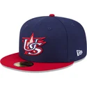 casquette-plate-bleue-marine-et-rouge-ajustee-59fifty-usa-2026-world-baseball-classic-new-era