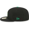 cappello-piatto-nero-aderente-59fifty-saint-patrick-s-day-dei-los-angeles-dodgers-mlb-di-new-era