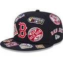 casquette-plate-bleue-marine-ajustee-59fifty-all-over-boston-red-sox-mlb-new-era