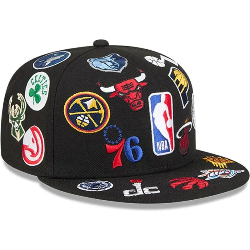 new-era-flat-brim-59fifty-all-over-nba-black-fitted-cap