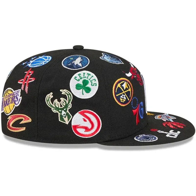 czarna-dopasowana-czapka-z-daszkiem-59fifty-all-over-nba-new-era