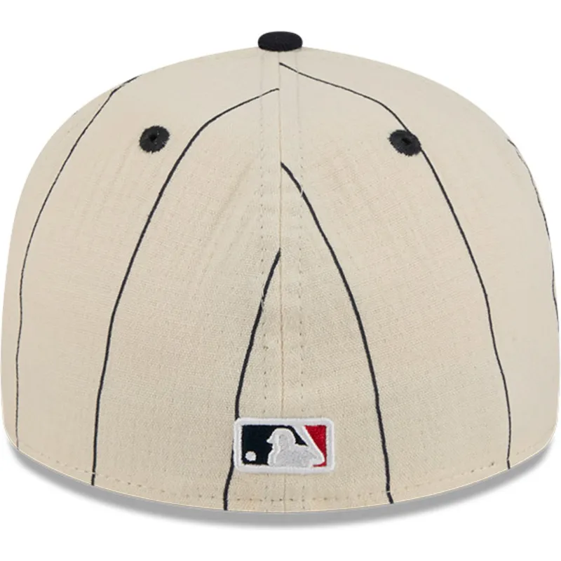 cappellino-curvo-beige-chiuso-59fifty-retro-crown-linen-dei-boston-red-sox-mlb-di-new-era