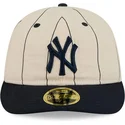 casquette-courbee-beige-ajustee-59fifty-retro-crown-linen-new-york-yankees-mlb-new-era
