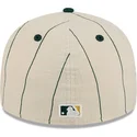 bojd-beige-justerad-keps-59fifty-retro-crown-linen-fran-oakland-athletics-mlb-av-new-era