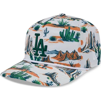 Cappellino curvo multicolore snapback 19TWENTY Printed Desert dei Los Angeles Dodgers MLB di New Era