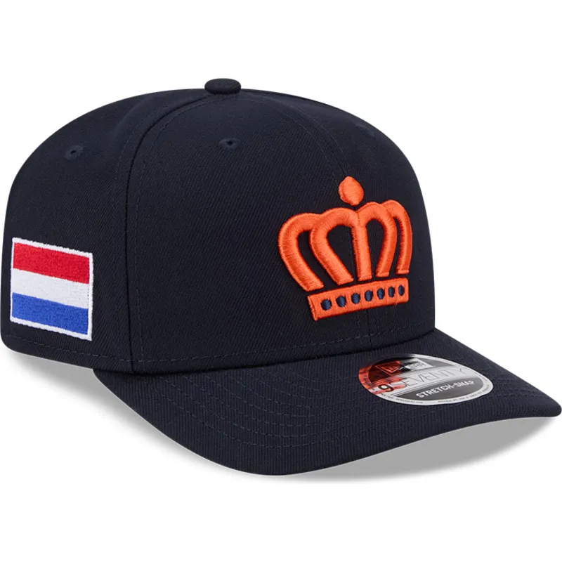 granatowa-czapka-z-zakrzywionym-daszkiem-snapback-9seventy-stretch-snap-the-netherlands-2026-world-baseball-classic-new-era