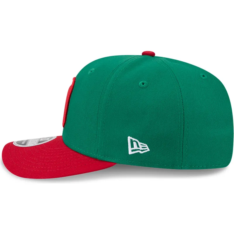 gron-och-rod-kurvad-keps-snapback-9seventy-stretch-snap-mexico-2026-world-baseball-classic-fran-new-era