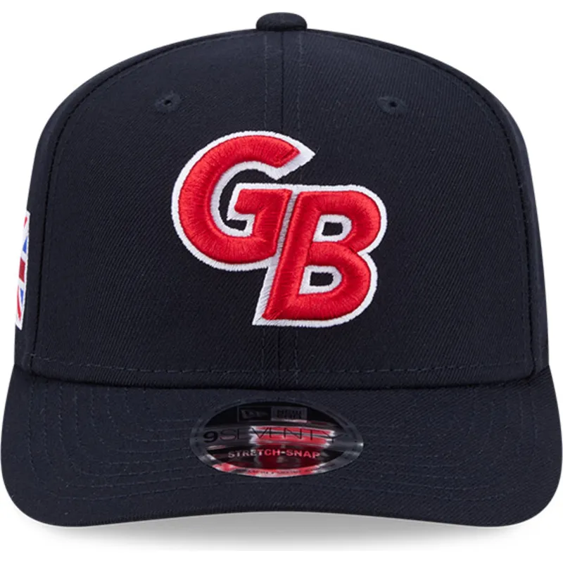 new-era-curved-brim-9seventy-stretch-snap-great-britain-2026-world-baseball-classic-navy-blue-snapback-cap