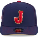 marineblaue-gebogene-snapback-kappe-9seventy-stretch-snap-japan-2026-world-baseball-classic-von-new-era