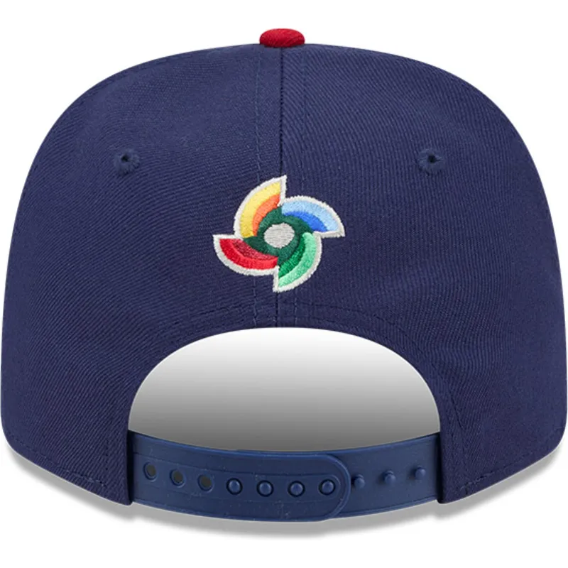 casquette-courbee-bleue-marine-snapback-9seventy-stretch-snap-japan-2026-world-baseball-classic-new-era