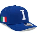 blaue-gebogene-kappe-snapback-9seventy-stretch-snap-italy-2026-world-baseball-classic-von-new-era