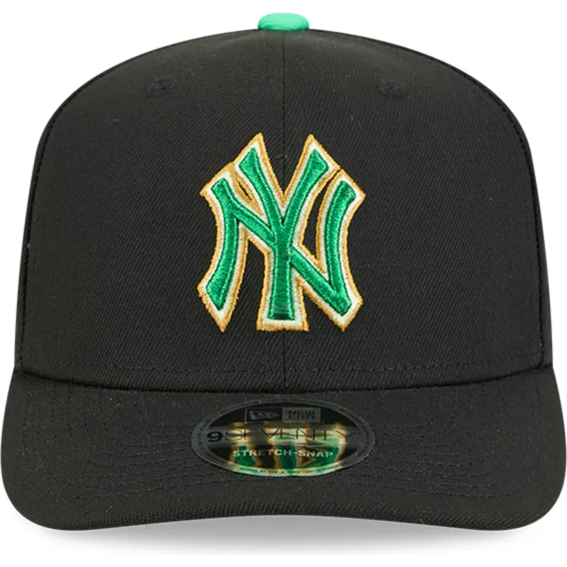 new-era-curved-brim-9seventy-stretch-snap-saint-patrick-s-day-new-york-yankees-mlb-black-snapback-cap