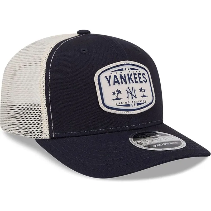 cappellino-trucker-blu-navy-9seventy-stretch-snap-patch-dei-new-york-yankees-mlb-di-new-era