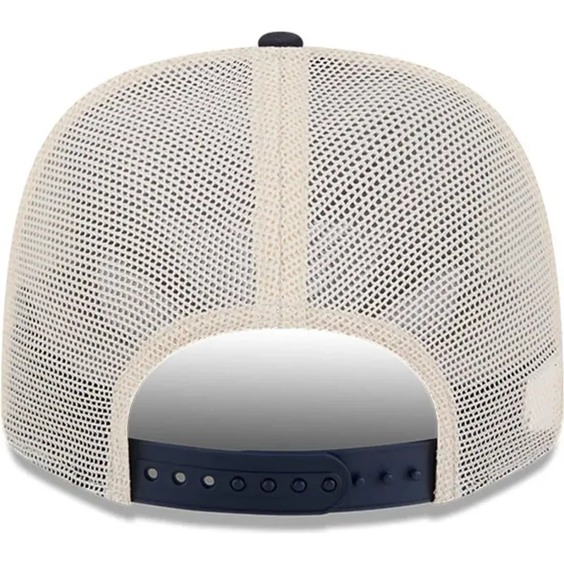 trucker-cap-marineblau-9seventy-stretch-snap-patch-new-york-yankees-mlb-von-new-era