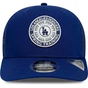 cappellino-trucker-blu-9seventy-stretch-snap-circle-spring-training-dei-los-angeles-dodgers-mlb-di-new-era