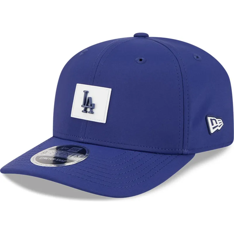 new-era-curved-brim-9seventy-stretch-snap-clubhouse-los-angeles-dodgers-mlb-blue-snapback-cap