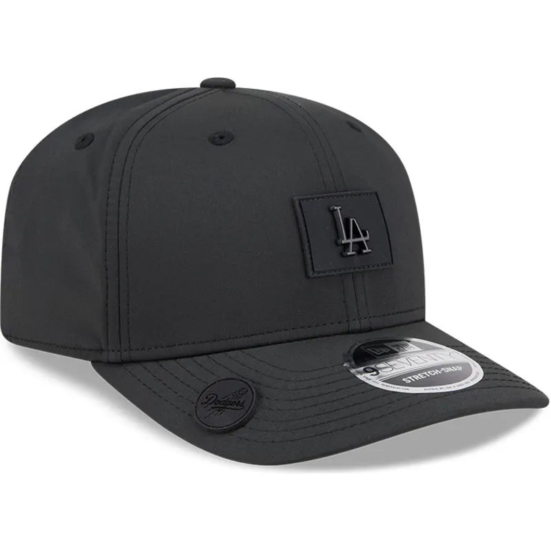 new-era-curved-brim-9seventy-stretch-snap-clubhouse-los-angeles-dodgers-mlb-black-snapback-cap