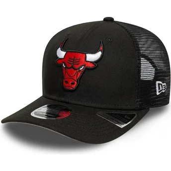 New Era 9SEVENTY Stretch Snap Eg Chicago Bulls NBA Black Trucker Hat