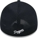 czarna-dopasowana-czapka-trucker-z-czarnym-logo-39thirty-evergreen-neo-los-angeles-dodgers-mlb-new-era
