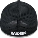 cappellino-trucker-nero-aderente-39thirty-evergreen-neo-dei-las-vegas-raiders-nfl-di-new-era