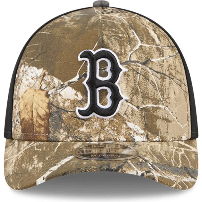 cappellino-curvo-mimetico-regolabile-39thirty-m-crown-a-frame-realtree-dei-boston-red-sox-mlb-di-new-era