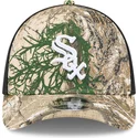cappellino-curvo-mimetico-regolabile-39thirty-m-crown-a-frame-realtree-dei-chicago-white-sox-mlb-di-new-era