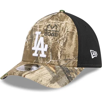 New Era Curved Brim 39THIRTY M-Crown A Frame Realtree Los Angeles Dodgers MLB Camouflage Fitted Cap