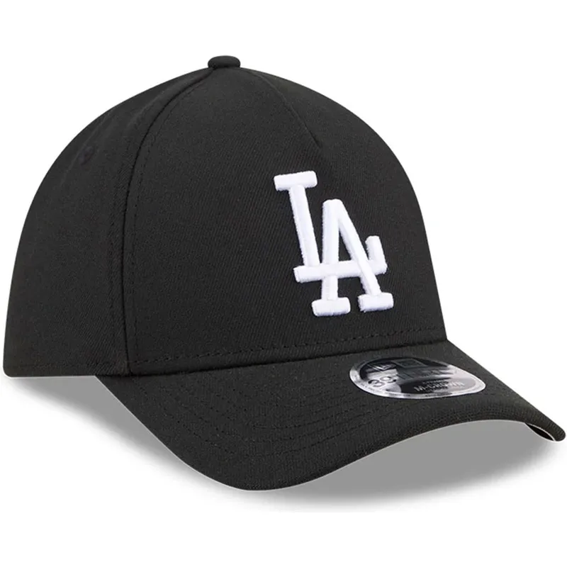 casquette-courbee-noire-ajustee-39thirty-m-crown-a-frame-los-angeles-dodgers-mlb-new-era