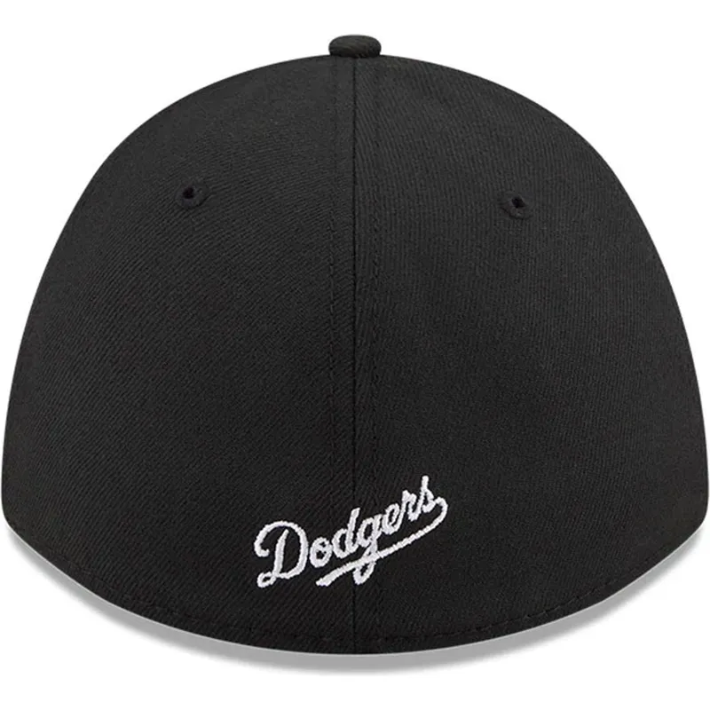 casquette-courbee-noire-ajustee-39thirty-m-crown-a-frame-los-angeles-dodgers-mlb-new-era
