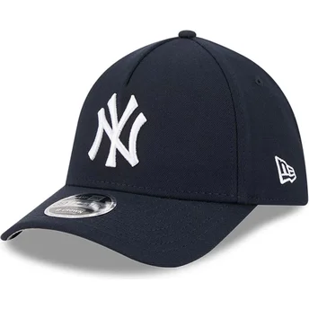 Gebogene marineblaue angepasste Kappe 39THIRTY M-Crown A Frame von New York Yankees MLB von New Era