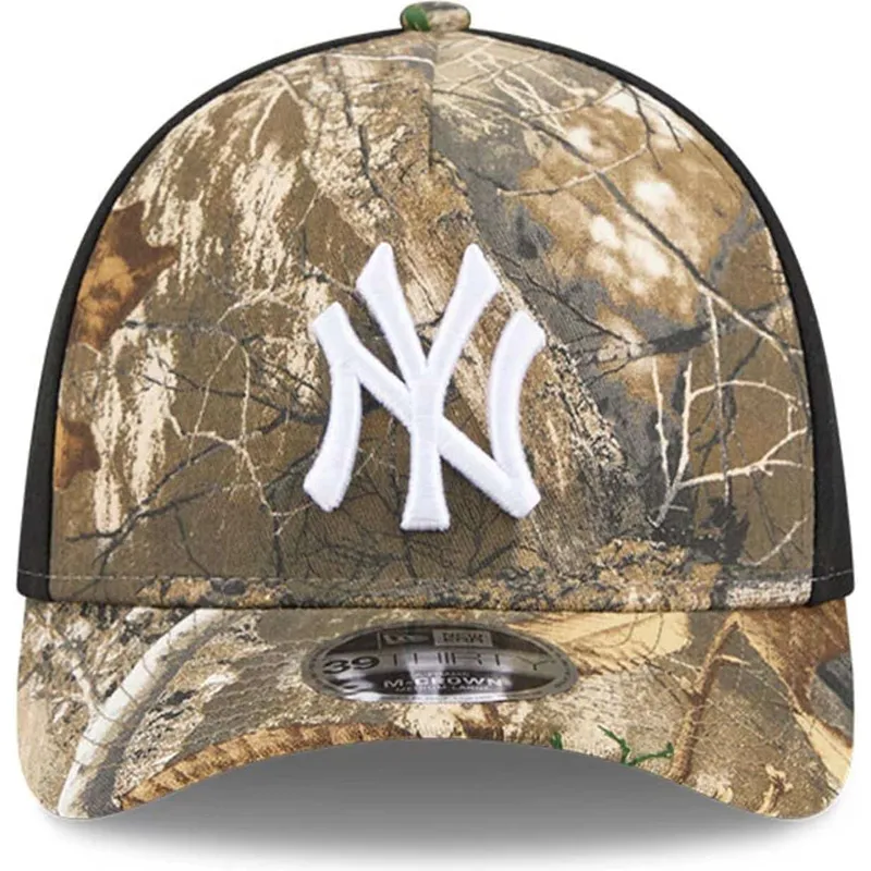 cappellino-curvo-mimetico-regolabile-39thirty-m-crown-a-frame-realtree-dei-new-york-yankees-mlb-di-new-era