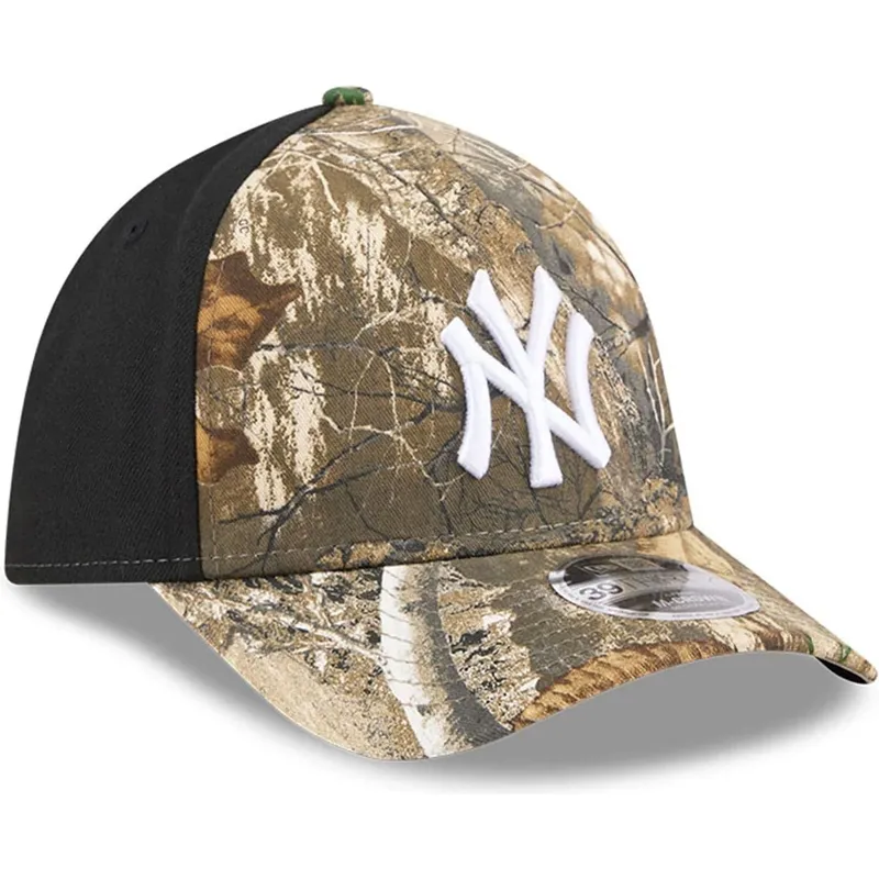 gorra-curva-camuflaje-ajustada-39thirty-m-crown-a-frame-realtree-de-new-york-yankees-mlb-de-new-era