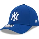cappellino-curvo-blu-regolabile-39thirty-m-crown-a-frame-dei-new-york-yankees-mlb-di-new-era