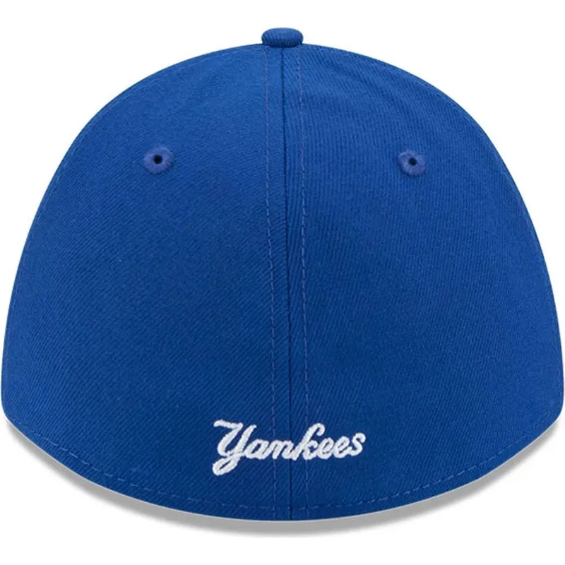 cappellino-curvo-blu-regolabile-39thirty-m-crown-a-frame-dei-new-york-yankees-mlb-di-new-era