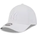 cappellino-curvo-bianco-regolabile-con-logo-bianco-39thirty-m-crown-a-frame-dei-new-york-yankees-mlb-di-new-era