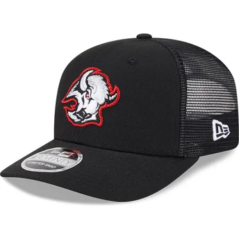 Cappellino trucker nero 9SEVENTY Stretch Snap Evergreen dei Buffalo Sabres NHL di New Era