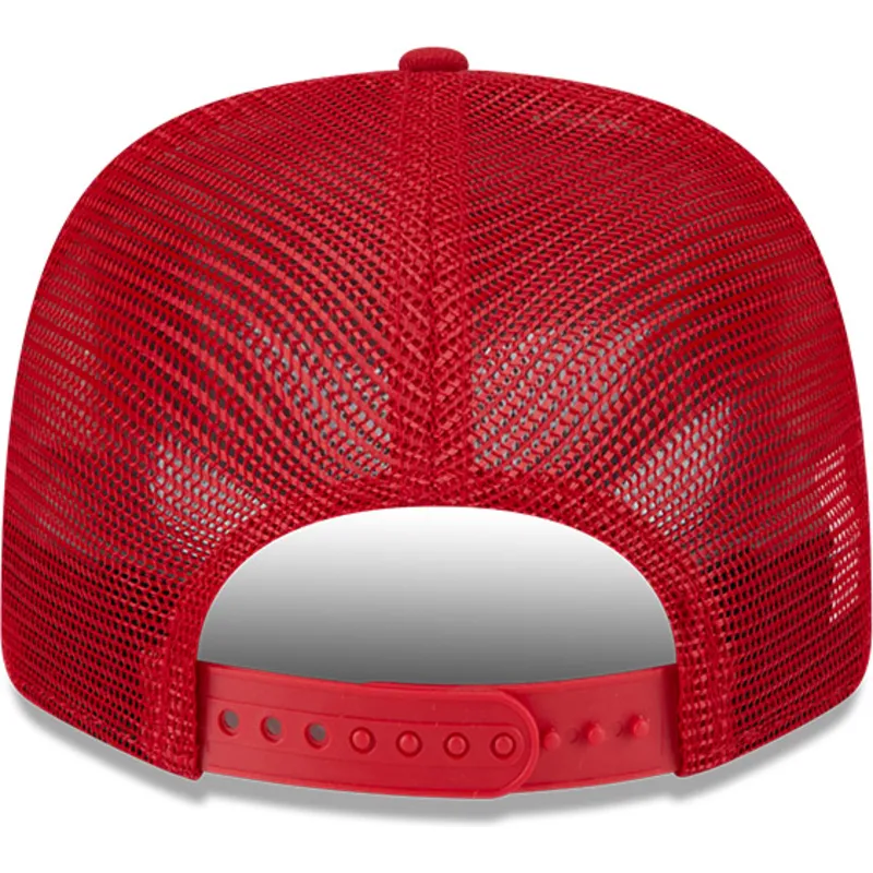 czerwona-czapka-trucker-9seventy-stretch-snap-evergreen-florida-panthers-nhl-new-era