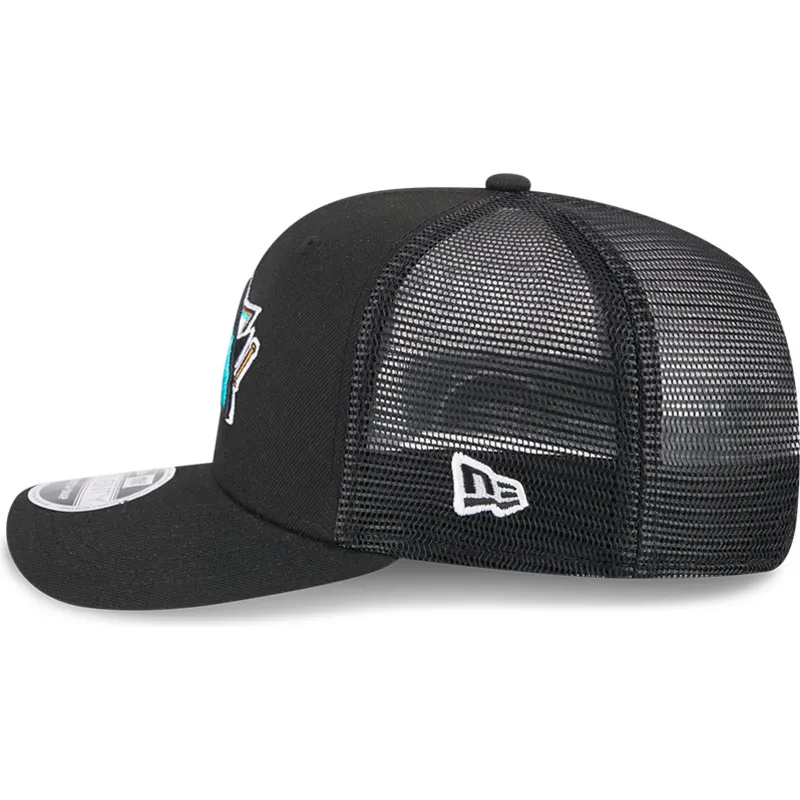 schwarze-trucker-kappe-9seventy-stretch-snap-evergreen-san-jose-sharks-nhl-von-new-era