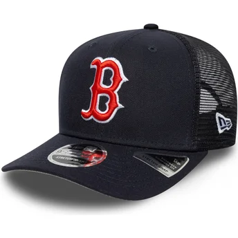 Καπέλο trucker ναυτικό μπλε 9SEVENTY Stretch Snap Evergreen των Boston Red Sox MLB της New Era